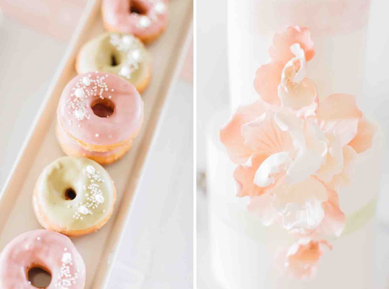 Bridal shower dessert details of donuts Eagles Nest Golf Club